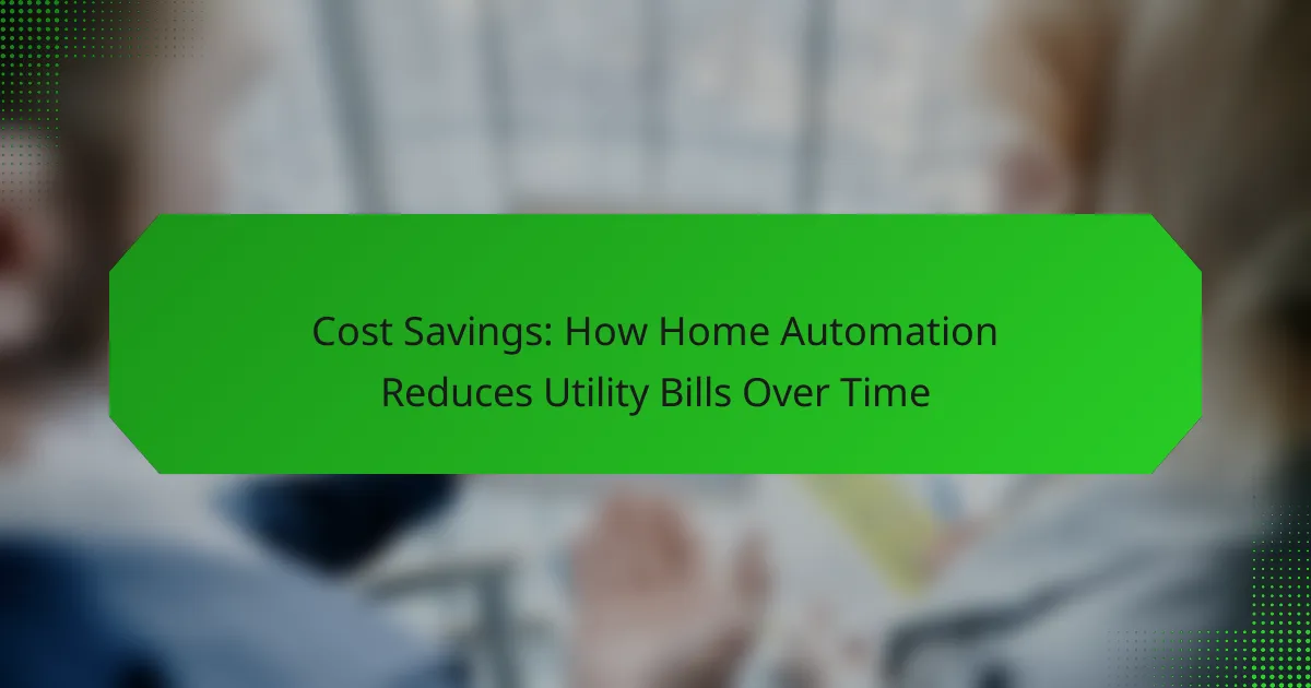 Économies de coûts : comment l’automatisation de la maison réduit les factures d’électricité au fil du temps