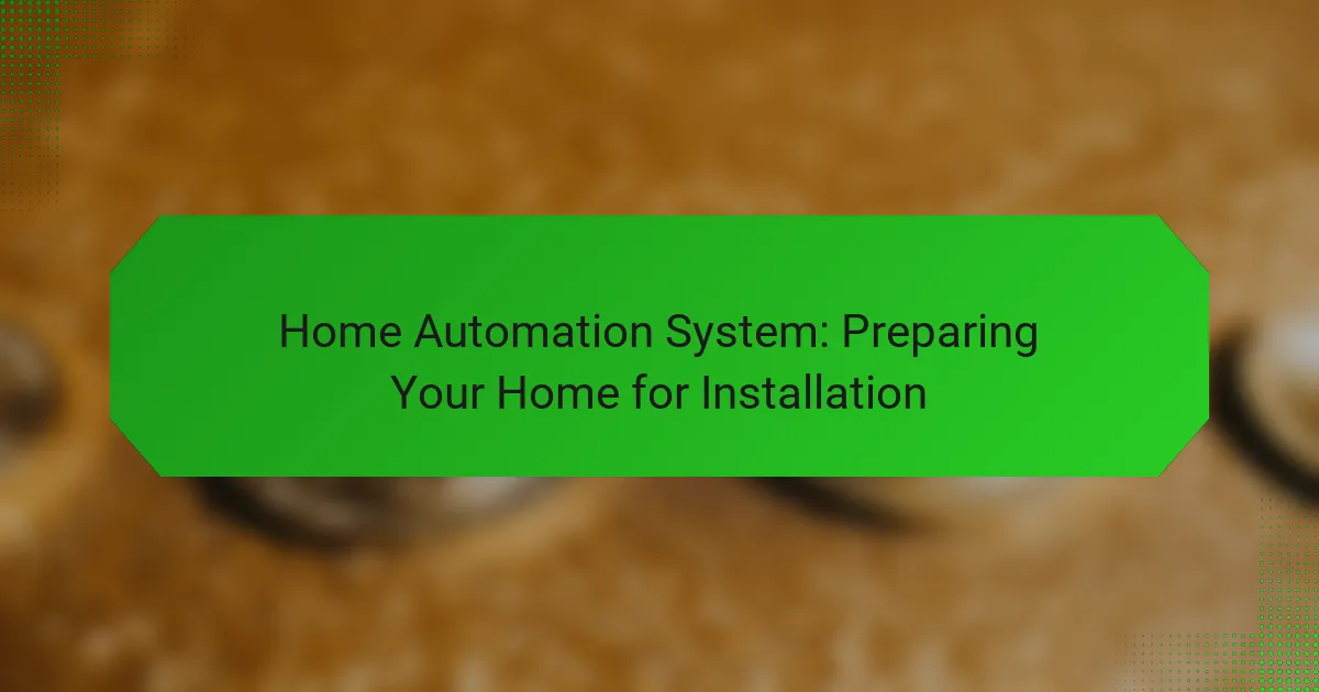 Système de Domotique : Préparer Votre Maison pour l’Installation